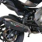 Scarico GPR compatibile con Cf Moto 650 Nk 2021-2024 - GP Evo4 Poppy