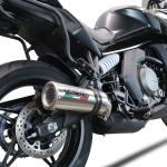 Scarico GPR compatibile con Cf Moto 650 Gt 2022-2024 - M3 Inox 