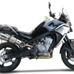 Scarico GPR compatibile con Cf Moto 800 Mt Sport 2022-2024 - GP Evo4 Titanium