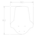 Parabrezza Media Protezione Per Sym Jet X 125Cc 2021-2023
