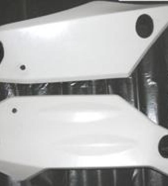 Fianchetti puntale in fibra di vetro per Kawasaki Z 1000 07-09