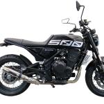 Scarico GPR compatibile con Brixton CroSsfire 500 X 2022-2023 - Deeptone Inox