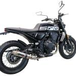Scarico GPR compatibile con Brixton CroSsfire 500 X 2022-2023 - Deeptone Inox