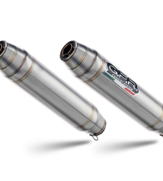 Scarico GPR compatibile con Buell Xb 9 2008-2012 - Deeptone Inox