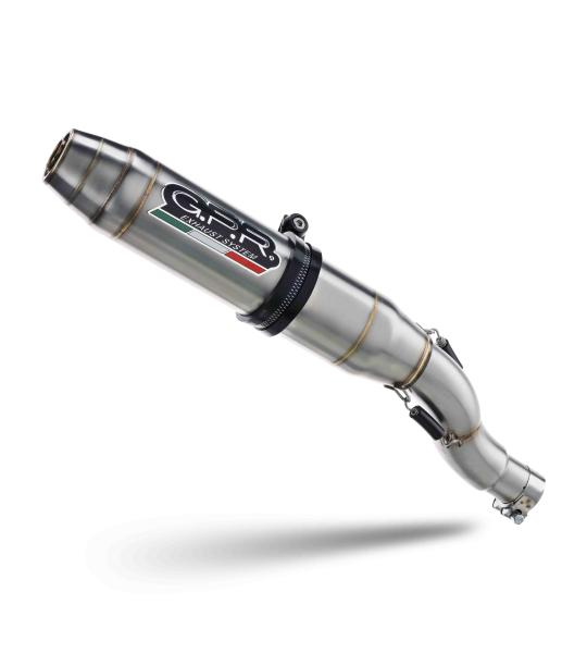 Scarico GPR compatibile con Brixton CroSsfire 500 X 2022-2023 - Deeptone Inox