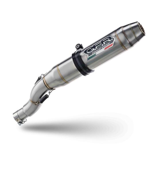 Scarico GPR compatibile con Beta RR 125 Enduro Ac 4t 2005-2009 - Deeptone Inox