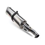 Scarico GPR compatibile con Aprilia Tuareg 660 2021-2024 -  Dual Inox -  Scarico omologato -  silenziatore con db killer estraibile e raccordo specifico