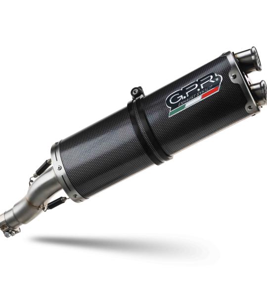 Scarico GPR compatibile con Voge 650DSX 2021-2024 - Dual Poppy