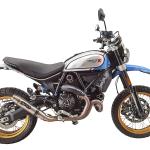Scarico GPR compatibile con Ducati Scrambler 800 Nightshift -Urban Motard 2021-2022 - Deeptone Inox