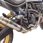 Scarico GPR compatibile con Ducati Scrambler 800 Nightshift -Urban Motard 2021-2022 - Deeptone Inox
