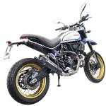 Scarico GPR compatibile con Ducati Scrambler 800 Nightshift -Urban Motard 2021-2022 - GP Evo4 Poppy