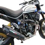 Scarico GPR compatibile con Ducati Scrambler 800 Nightshift -Urban Motard 2021-2022 - GP Evo4 Poppy