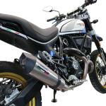 Scarico GPR compatibile con Ducati Scrambler 800 Nightshift -Urban Motard 2021-2022 - GP Evo4 Titanium