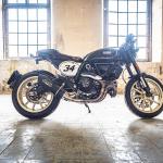 Scarico GPR compatibile con Ducati Scrambler 800 2017-2020 - Furore Evo4 Nero