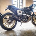 Scarico GPR compatibile con Ducati Scrambler 800 2017-2020 - Furore Evo4 Nero