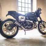 Scarico GPR compatibile con Ducati Scrambler 800 2017-2020 - GP Evo4 Poppy