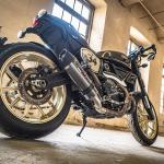 Scarico GPR compatibile con Ducati Scrambler 800 2017-2020 - GP Evo4 Poppy