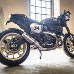 Scarico GPR compatibile con Ducati Scrambler 800 2015-2016 - M3 Titanium Natural