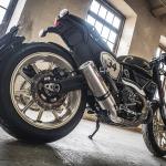 Scarico GPR compatibile con Ducati Scrambler 800 2015-2016 - M3 Titanium Natural
