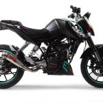 Scarico GPR compatibile con Ktm Duke 200 2012-2020 - Powercone Evo