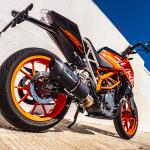 Scarico GPR compatibile con Ktm Duke 390 2017-2020 - Furore Evo4 Nero
