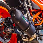 Scarico GPR compatibile con Ktm Duke 390 2017-2020 - Furore Evo4 Nero