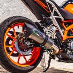 Scarico GPR compatibile con Ktm Duke 250 2017-2020 - GP Evo4 Poppy