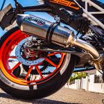 Scarico GPR compatibile con Ktm Duke 250 2017-2020 - GP Evo4 Poppy
