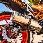 Scarico GPR compatibile con Ktm Rc 125 2017-2020 - M3 Inox 