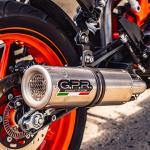 Scarico GPR compatibile con Ktm Duke 390 2017-2020 - M3 Inox 