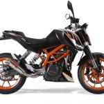 Scarico GPR compatibile con Ktm Duke 390 2013-2016 -  Powercone Evo -  Terminale di scarico omologato -  fornito con db killer estraibile -  catalizzatore e raccordo specifico