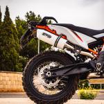Scarico GPR compatibile con Ktm Duke 890 2021-2024 -  Albus Evo4 -  Scarico omologato -  silenziatore con db killer estraibile e raccordo specifico
