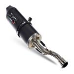 Scarico GPR compatibile con Zontes Zt 125 G1 - U - U1 - Z2 2020-2024 - Furore Evo4 Nero
