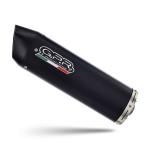 Scarico GPR compatibile con Zontes Zt 125 G1 - U - U1 - Z2 2020-2024 - Furore Evo4 Nero