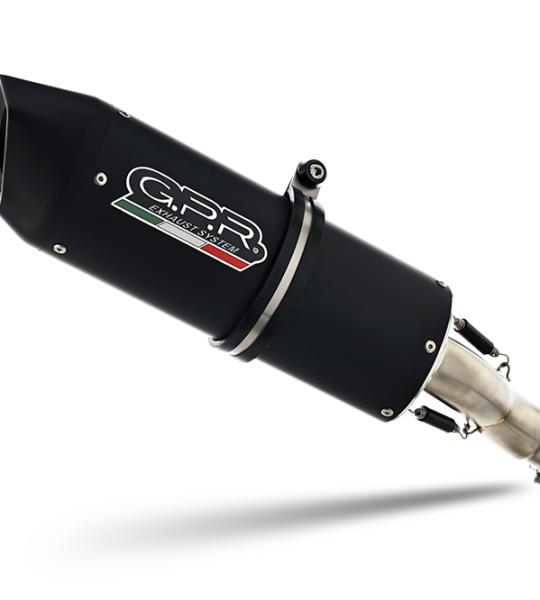 Scarico GPR compatibile con Voge 500DSX 2021-2024 - Furore Nero