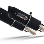 Scarico GPR compatibile con Triumph Speed Triple 1050 R - S 2016-2020 - Furore Evo4 Nero