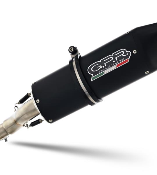 Scarico GPR compatibile con Ktm Smc 690 R 2007-2016 - Furore Nero