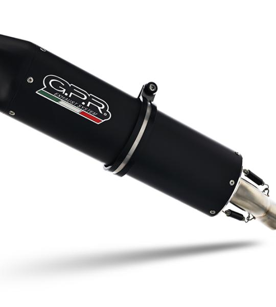 Scarico GPR compatibile con Mz Baghira 660 1998-2007 - Furore Nero