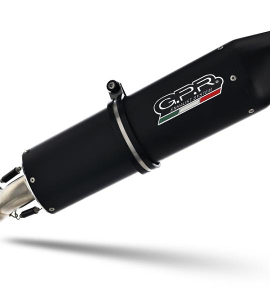 Scarico GPR compatibile con Swm Motorcycles RS 650 R 2017-2018 - Furore Nero
