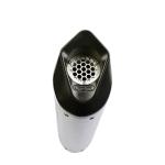 Scarico GPR compatibile con Kawasaki Versys-X 300 2022-2023 - Furore Evo4 Nero