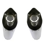 Scarico GPR compatibile con Triumph Speed Triple 1050 R - S 2016-2020 - Furore Evo4 Nero