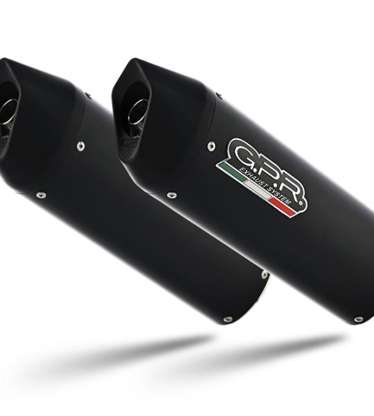 Scarico GPR compatibile con Kawasaki ZX-10R 2006-2007 - Furore Nero