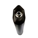 Scarico GPR compatibile con Aprilia Leonardo 150 1997-2006 -  Furore Nero -  Scarico completo racing -  fornito con db killer estraibile e collettore -  non conforme per uso stradale