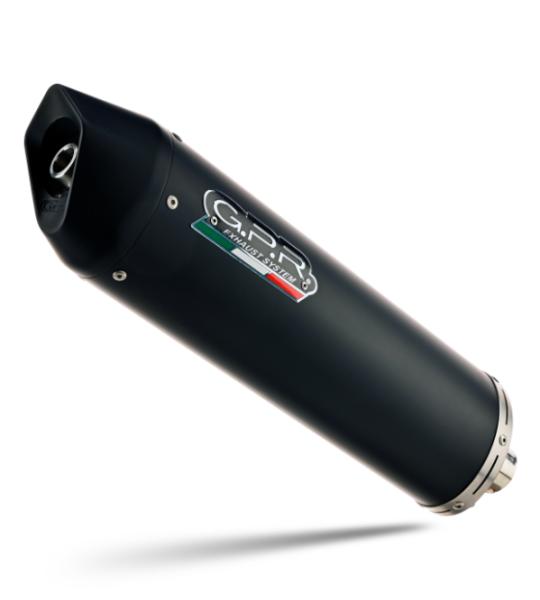 Scarico GPR compatibile con Sym Joyride 125 Evo 2008-2014 - Furore Nero