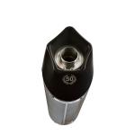 Scarico GPR compatibile con Benelli Leoncino 500 Trail 2017-2024 - Gpe Ann. Poppy