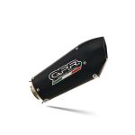 Scarico GPR compatibile con Kawasaki Z 1000 2010-2013 - Gpe Ann. Black titanium