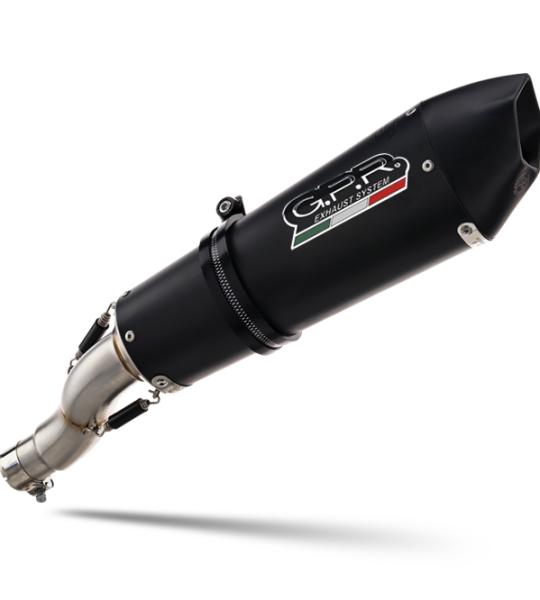 Scarico GPR compatibile con Ktm Enduro 690 R 2021-2024 - GP Evo4 Black Titanium