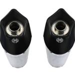 Scarico GPR compatibile con Kawasaki Z 1000 2010-2013 - Gpe Ann. Black titanium