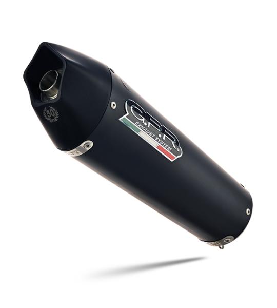 Scarico GPR compatibile con Ktm Rc 8 R 2008-2014 - Gpe Ann. Black titanium