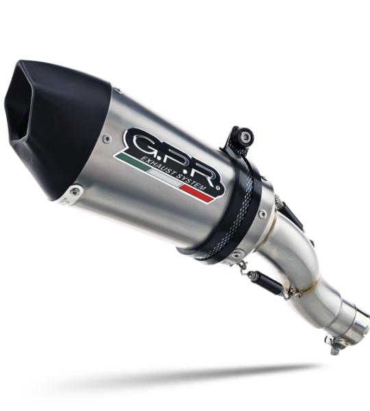 Scarico GPR compatibile con Zontes 350 GK 2022-2024 - GP Evo4 Titanium